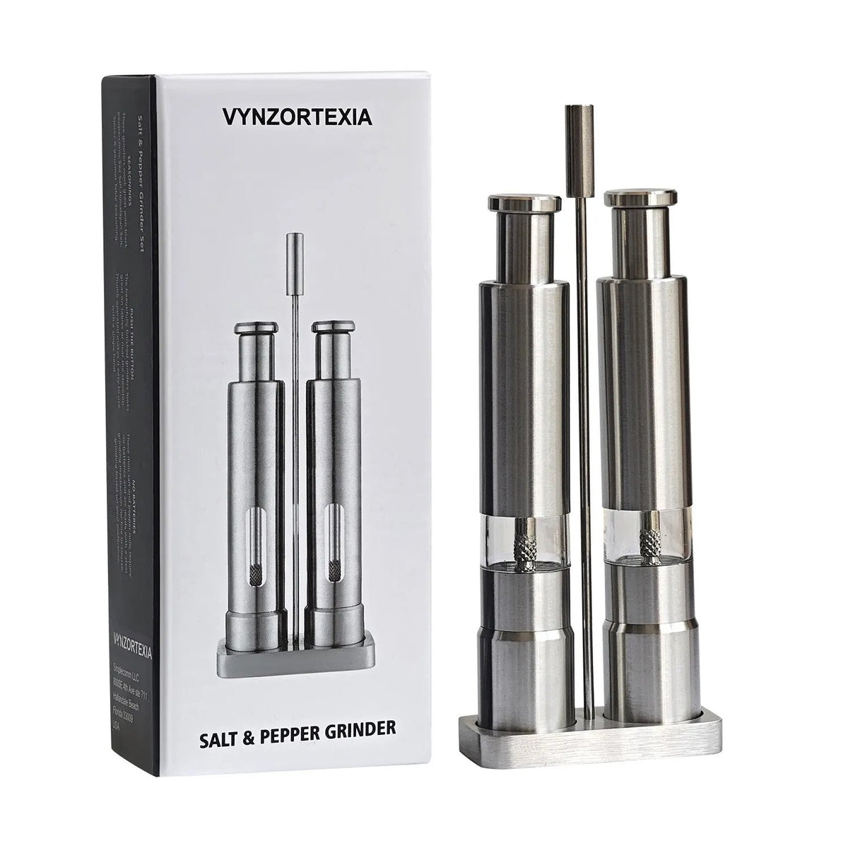 🔥Stainless Steel Salt And Pepper Grinder