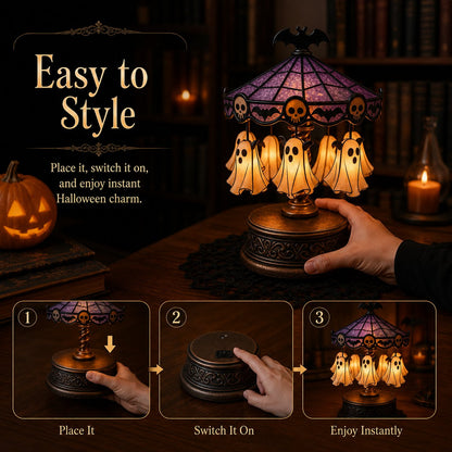 Ghostly Carousel Night Light