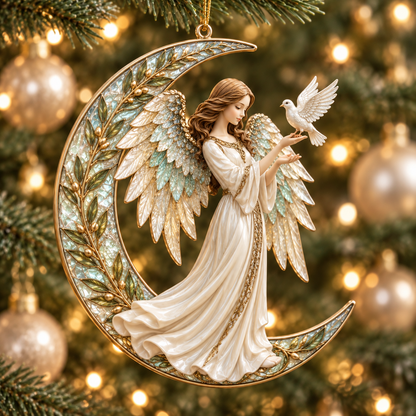 2026 Crescent Moon Angel Christmas Ornaments – 9 Elegant Designs Celebrating Faith, Hope & Heavenly Peace