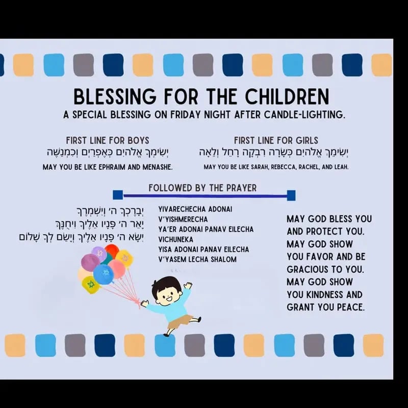 ✡️ A Beautiful Jewish Blessing Book For Meaningful Moments