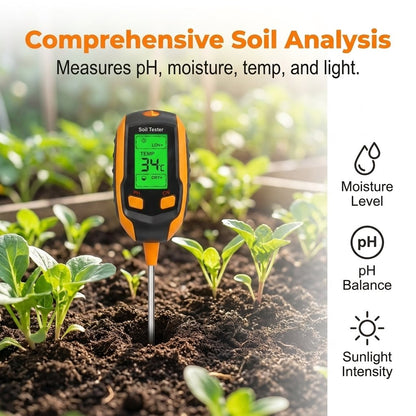 🔥Hot Sale 49% OFF🌱4-in-1 Soil Moisture Meter Digital