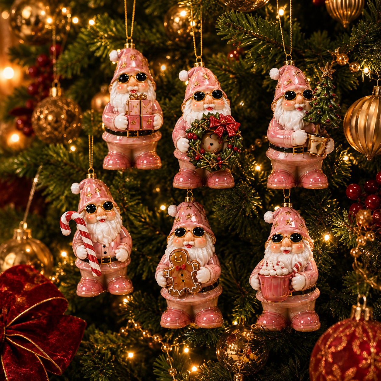 🔥24-Day Christmas Countdown Advent Calendar – Pink Dwarf Series