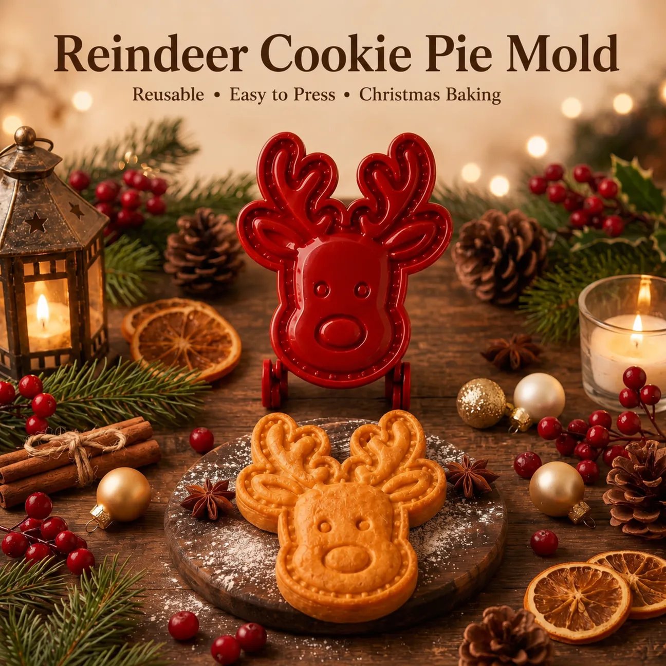 🎃🎄16 Festive Designs • Easy Hand-Press Molds • Perfect for Cookies, Mini Pies & Stuffed Pastries 🥧 Press, Fill & Bake Your Way Through the Holidays 😋
