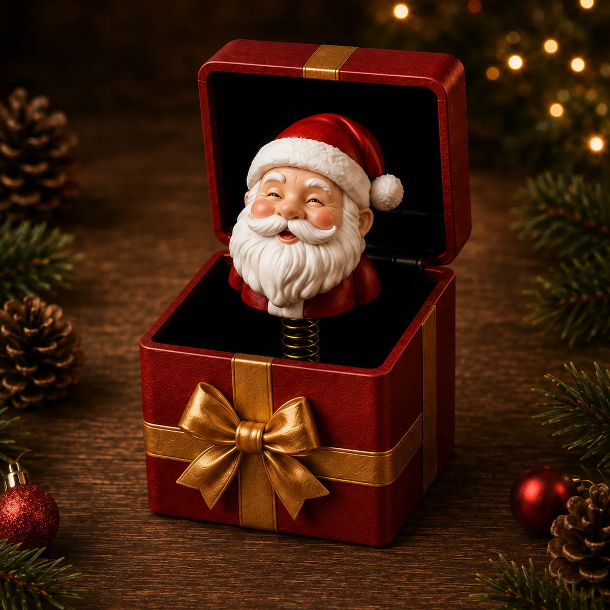 ⏳ Last Day 49% OFF – 🎁 Christmas Magic Pop-Up Gift Box | Instant Surprise Gift With 6 Festive Characters For Christmas Morning, Secret Santa & Holiday Celebrations 🎄