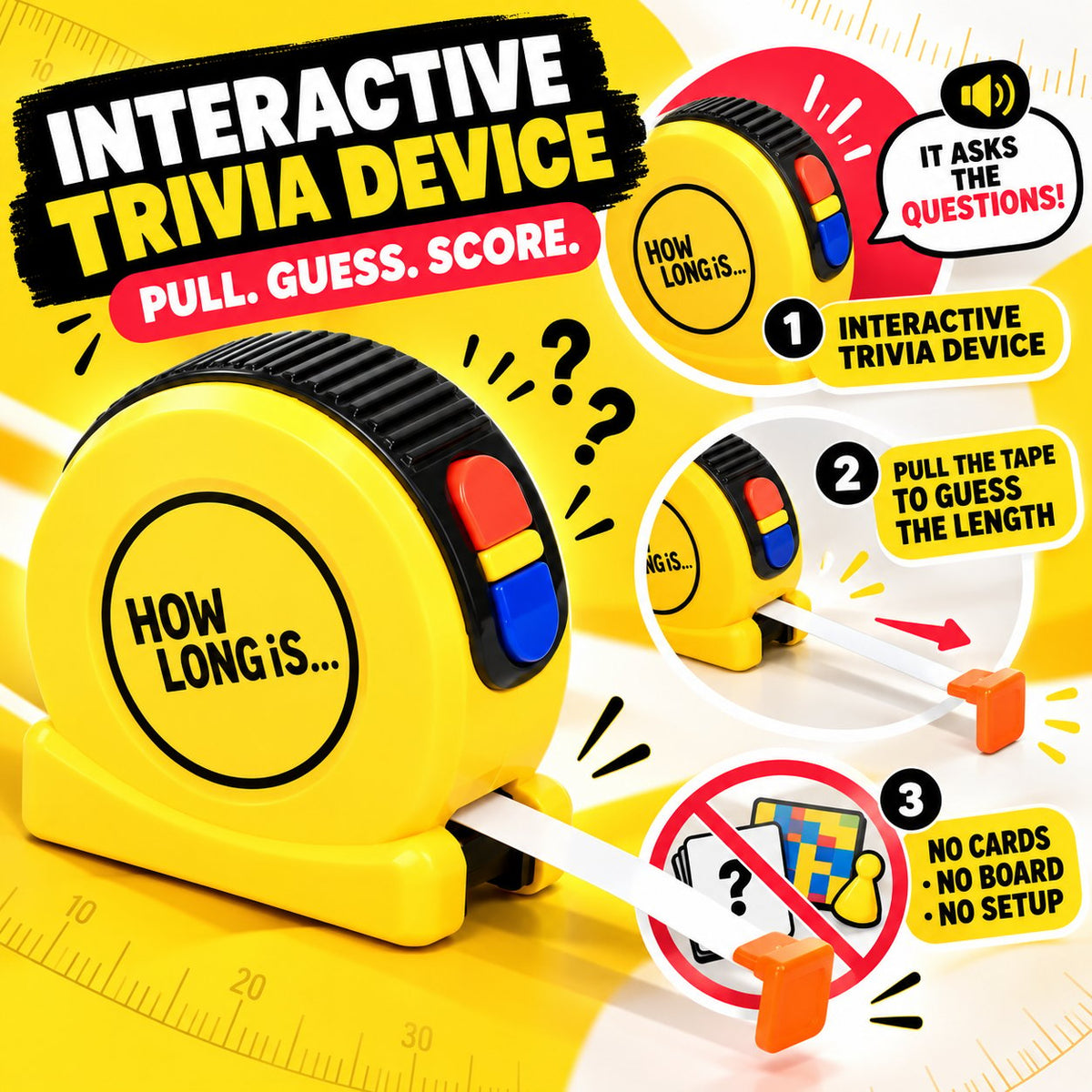 How Long Is by Relatable - Family Trivia Guessing Game for Game Night