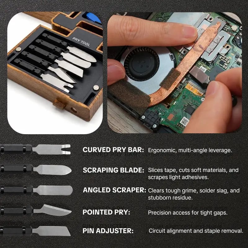 55-In-1 Magnetic Precision Screwdriver Set