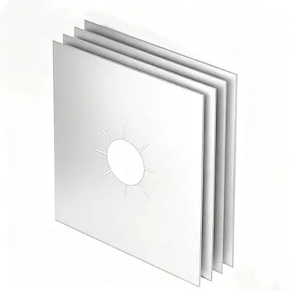 🥘 Reusable Gas Stove Burner Liners♻️ (Set of 4)