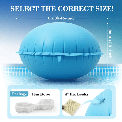 Uirway Heavy‑Duty PVC Winter Pool Pillow for Above‑Ground Pools