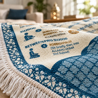 Step-by-Step Phonetic Padded Prayer Mat