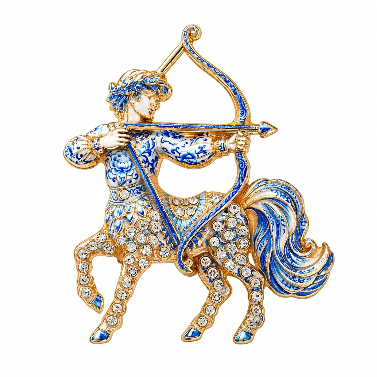 Luxury Zodiac Enamel Brooch – Turn a Simple Blazer into a Statement ✨
