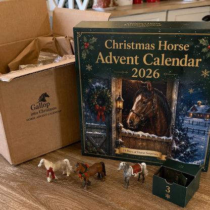 🐴 Christmas Horse Advent Calendar--24 Days of Horse Friends & Holiday Memories 🎄