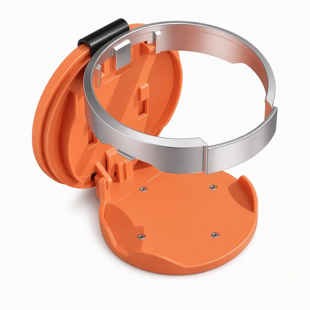 Foldable Car Cup Holder with Hook – 5 Interior Colors