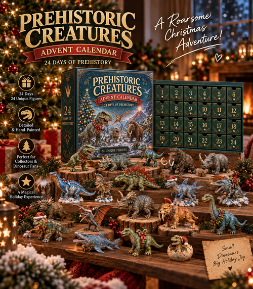 ❄️2026 Anniversary Advent Calendar🦖24 DAYS OF PREHISTORY DISCOVERY
