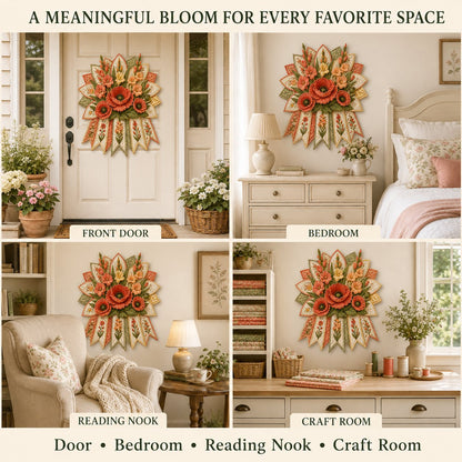 🌸 Beginner-Friendly 12-Month Birth Flower 3D Quilted Wall Hanging Sewing Kit Collection | Complete Kit with Coordinated Fabrics, Sewing Materials & Step-by-Step Guide Included 💕