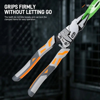 🔧 Self-Locking Ratchet Pliers | Secure Grip Workshop Tool