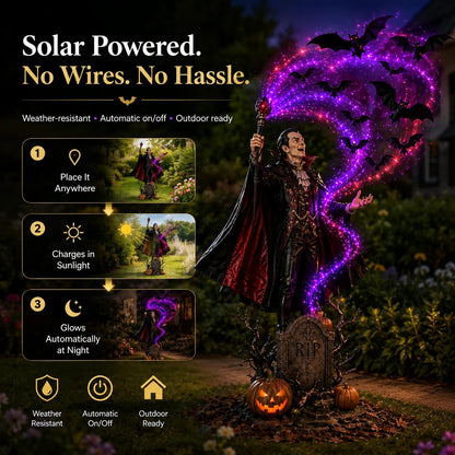 🎃Today 50% OFF - 🦇Vampire Summoning Bats Garden Light