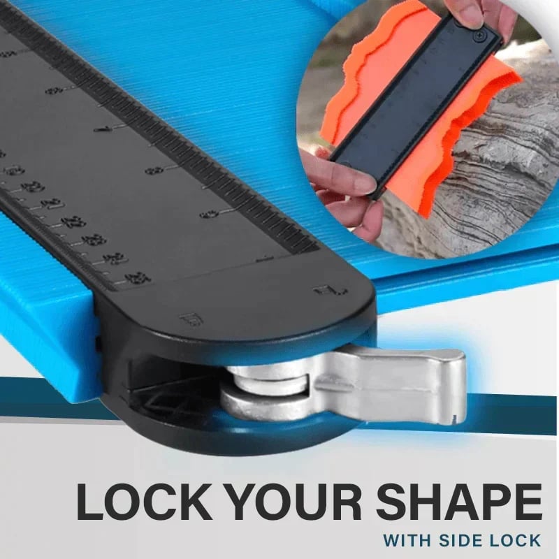 📐💪 Easy Shape Contour Gauge Duplicator – Perfect for DIY, Precise Tracing & Transfers 🔧
