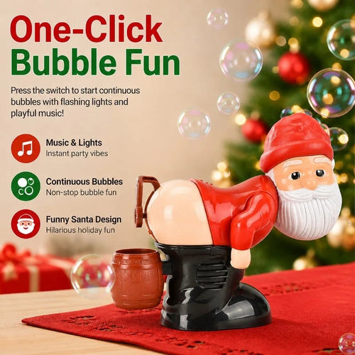 Funny Christmas Bubble Toy