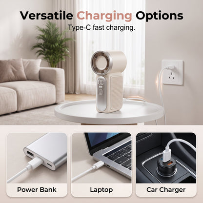 🔥HOT SALE🔥Portable Mini USB Fan – 6-Speed Settings, Powerful Handheld Fan