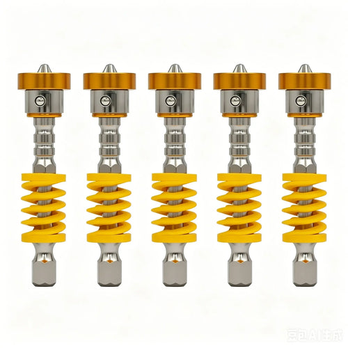 5-Pack Magnetic Quick-Release Drill Bits