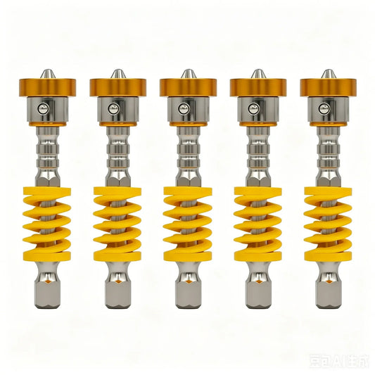 5-Pack Magnetic Quick-Release Drill Bits