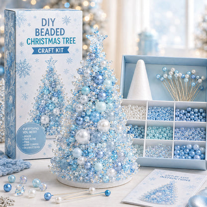🔥49% Off Last Day - BUY 3 GET 1 FREE🎄 Dreamy Beaded Christmas Tree DIY Kit (📦Buy 3 Free Shipping)