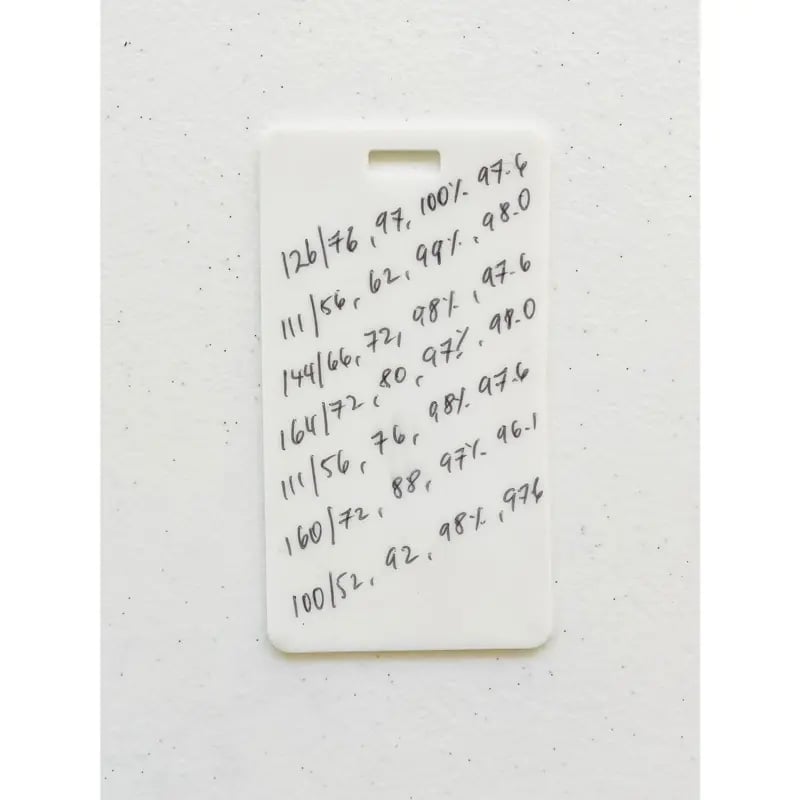 🔥HOT SALE🔥🩺Erasable  | Dual-Side Writable, Fade-Proof & No Blur (🖊Write. Wipe. Repeat.) 🎁Free Badge Clip Included📋