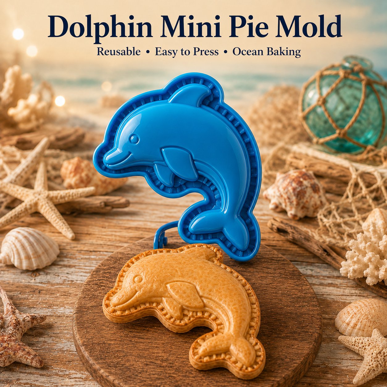 ⏳ Last Day 49% OFF – 🌊 8-Design Ocean Filled Pie Press Collection | Reusable Hinged Molds for Cutting, Filling, Shaping & Sealing Marine-Themed Hand Pies 🥧✨