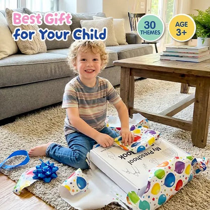 My Preschool Busy Book✨The Ultimate Learning Adventure for Little Hands!📚Hardcover & Non-Toxic & Smooth Rounded Corners.