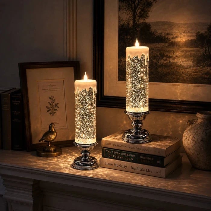 🔥HOT SALE🔥49% OFF✨Glimmering Glitter Glow Candle
