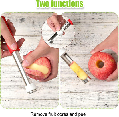 🎁BUY 1 GET 1 FREE🍎 2-in-1 Stainless Steel Fruit & Vegetable Core Remover