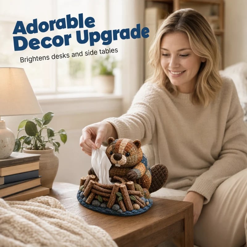 💥[LIMITED TIME 50% OFF]🔥 DIY Dieren Tissuehouder Set | Koala/Otter/Wombat etc. 5 Stijlen | Inclusief Stoffen & Accessoires | Handgenaaid | Woondecoratie