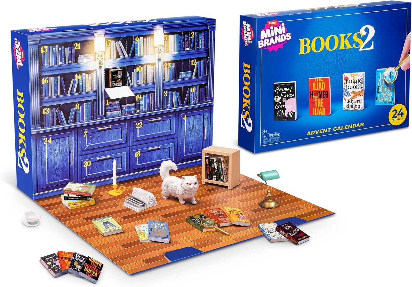 🎨📚 Mini Art & Mini Library Advent Calendar Collection✨Open a Tiny Surprise Each Day and Build a Mini Collection Worth Displaying