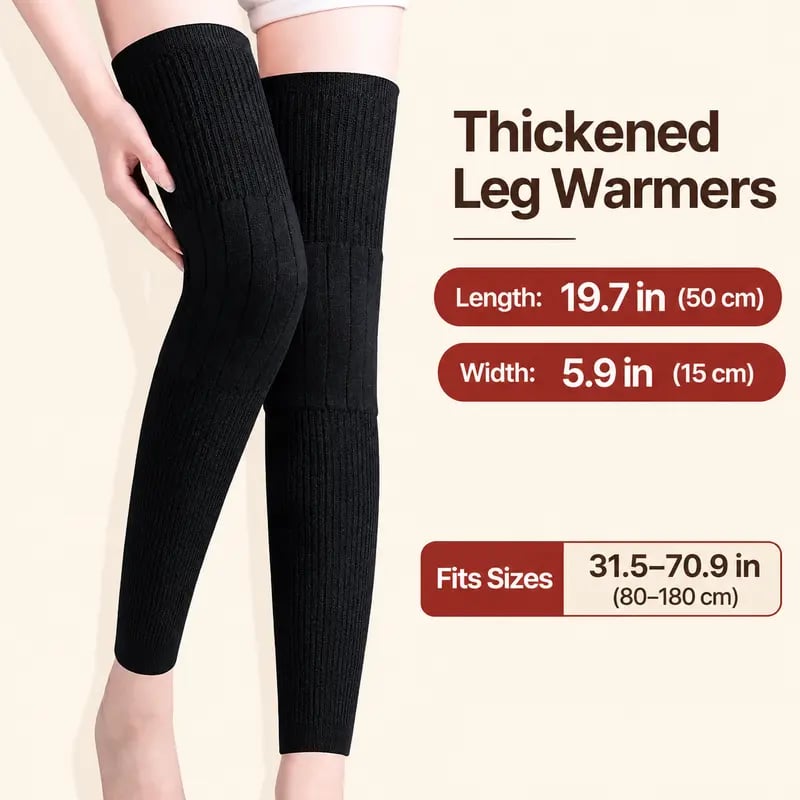 Long knee pads for men and women