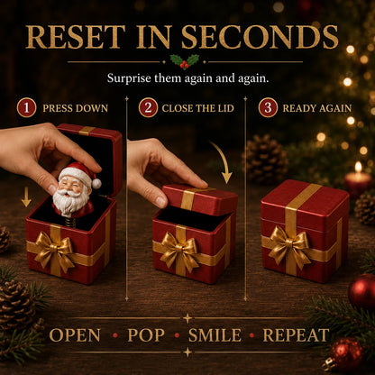 ⏳ Last Day 49% OFF – 🎁 Christmas Magic Pop-Up Gift Box | Instant Surprise Gift With 6 Festive Characters For Christmas Morning, Secret Santa & Holiday Celebrations 🎄