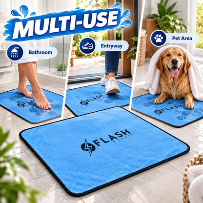 🛁 Super Absorbent Quick-Dry Floor Mat