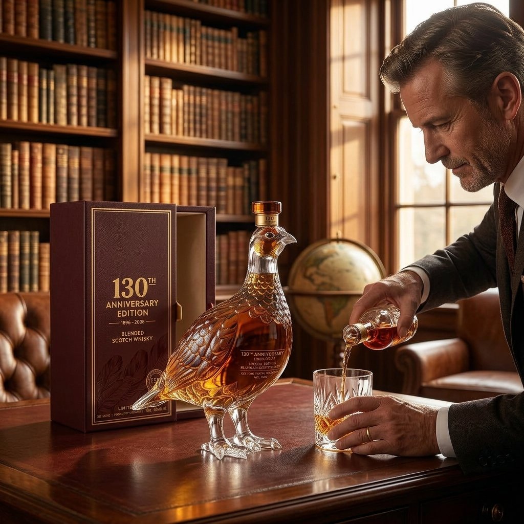 🔥49% OFF today ONLY🔥50K+ SOLD! Grouse 130th Anniversary Edition Blended Scotch Whisky Bottle