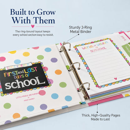🔥LAST DAY 50% OFF - First & Last Day School Memory Keepsake Binder