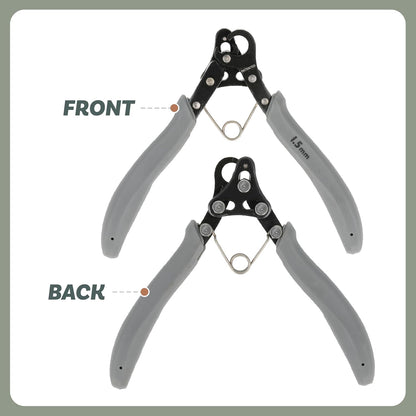 ✨ 3 Pack One Step Wire Looper Pliers | 1.5/2.25/3mm Jewelry Making Loop Forming Tools