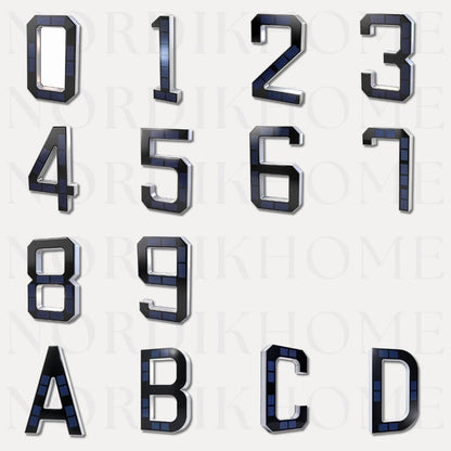 NordikHomeTM Solar House Number Lights