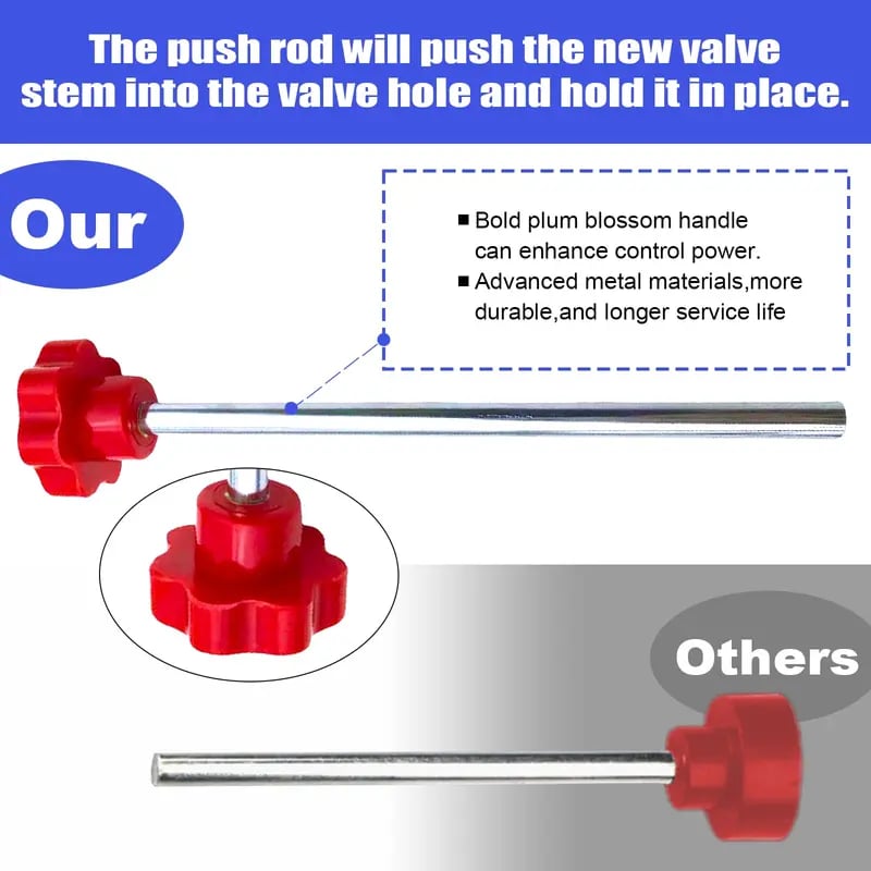 🚗 Quick Change Tire Valve Tool Kit