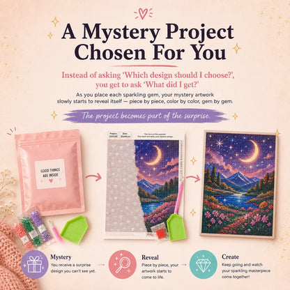 🔥LAST DAY 50% OFF - 💎 Blind Date With A Diamond Art Kit – A Creative Mystery Waiting To Be Revealed