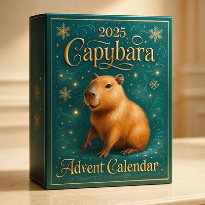 🔥Limited Edition, Only 50 Sets Left!  🐿️Capybara Advent Calendar 2025