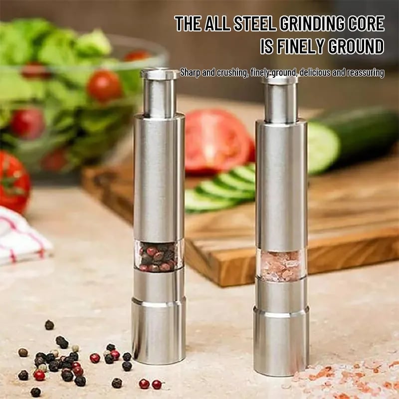 🔥Stainless Steel Salt And Pepper Grinder