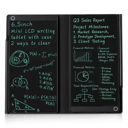 📝6.5-Inch Portable Reusable Mini Digital Notebook✨