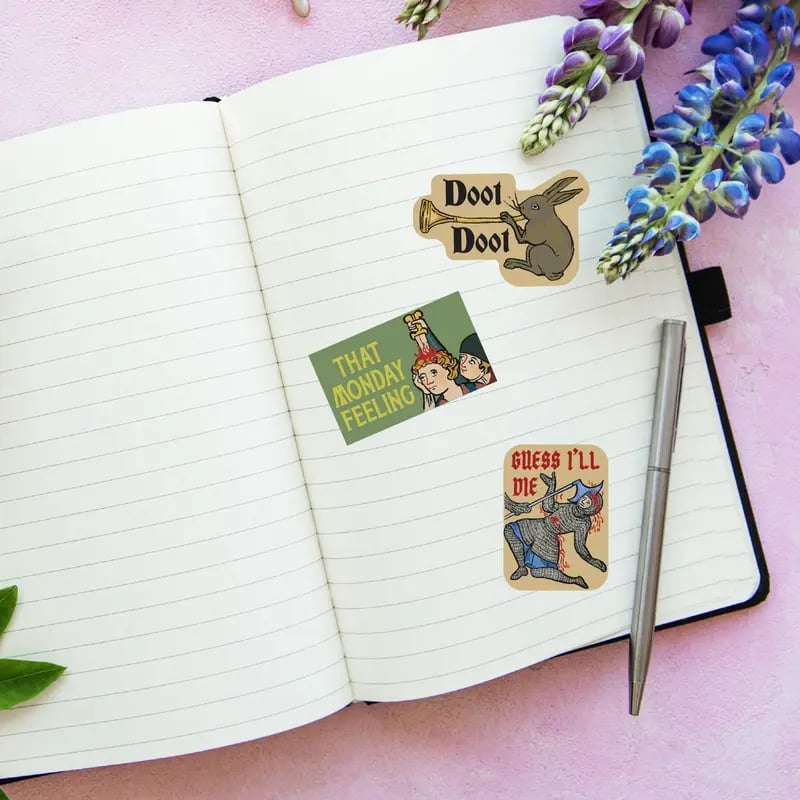🏰 Medieval Meme Stickers Collection - Add A Little Medieval Chaos To Your Everyday Life 😂