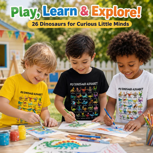 Boys Dinosaur Alphabet Tee🦖