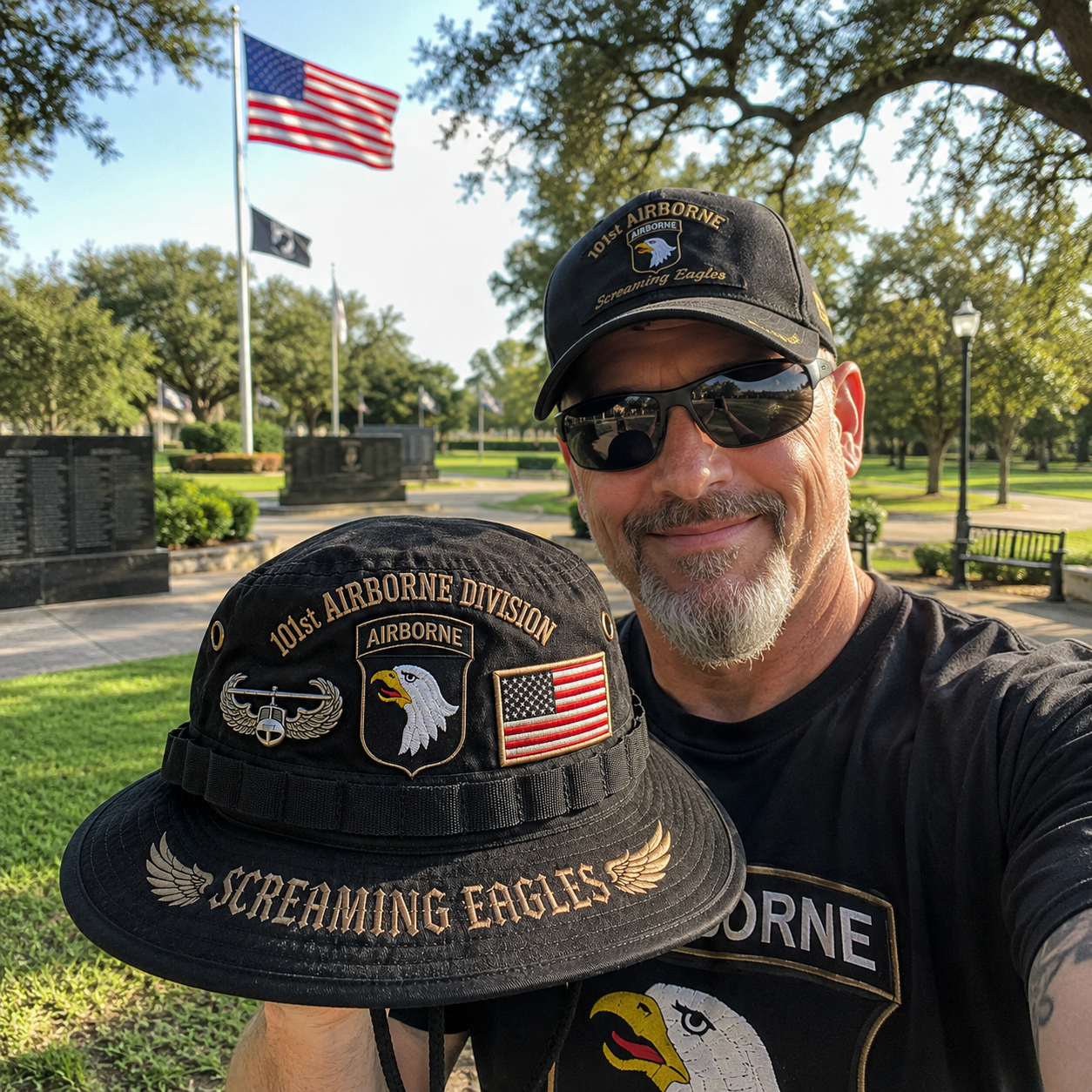🇺🇸 Last Day Promo: 49% OFF🦅101st Airborne Division Screaming Eagles Tribute Boonie Hat