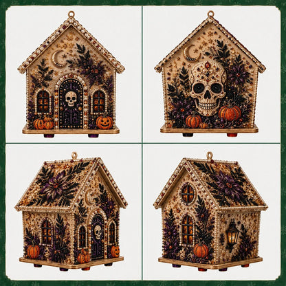 ⏳ Last Day 49% OFF – 🎃 Beginner-Friendly Moonlit Wooden Cottage 3D Pearl Art Kit Collection | Complete Kit with All Tools & Step-by-Step Guide Included 💕