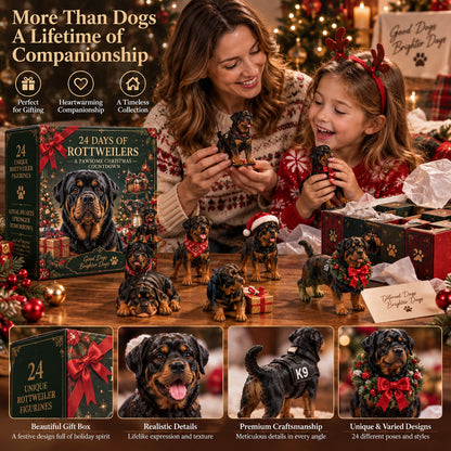 24 Days of Rottweilers - 24 Loyal Hearts, 24 Christmas Surprises